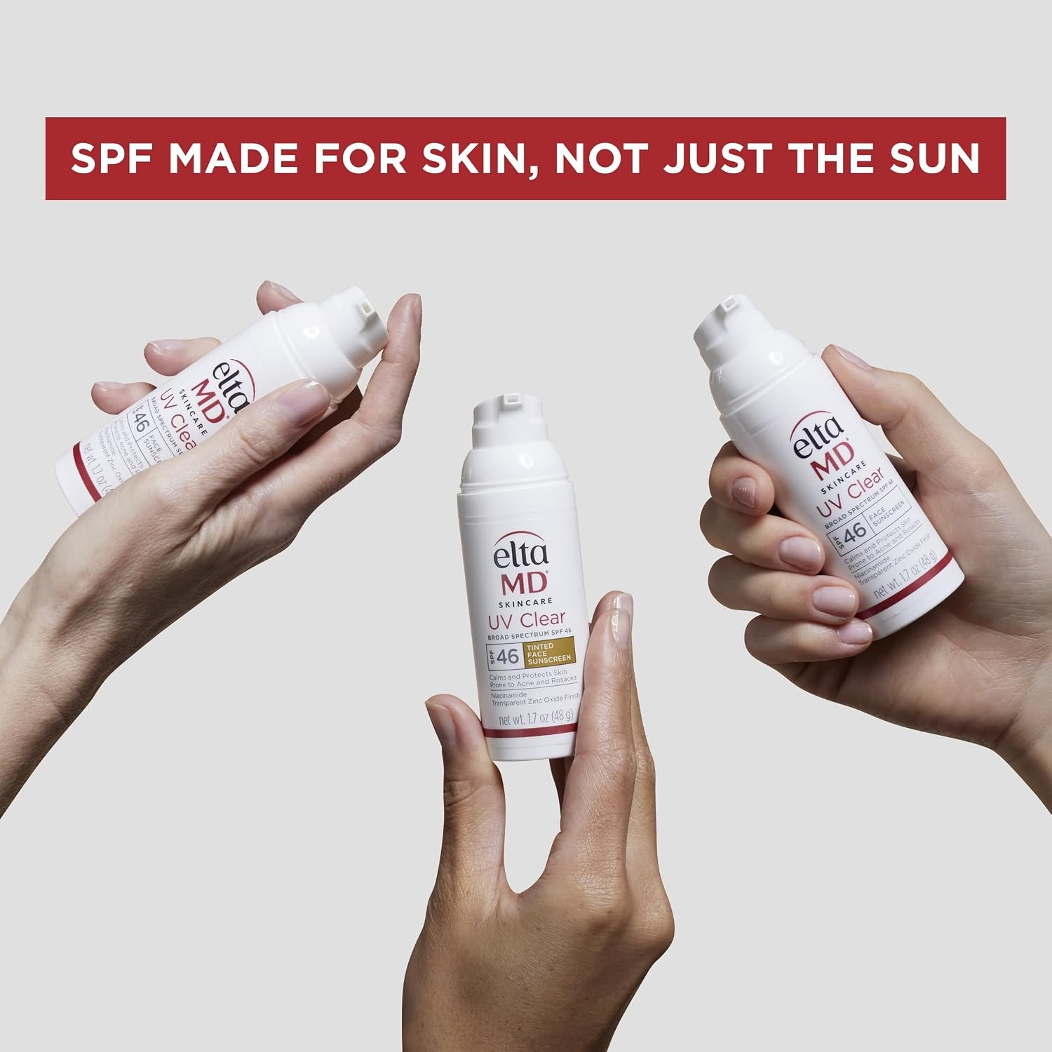 image:imageEltaMD UV Lotion Moisturizing Sunscreen for Face and Body SPF 35 Transparent Zinc Oxide Finish Moisturizes Full Body NonGreasy Broad Spectrum Protection Safe for All Skin Types8 Ounce Pack of 1