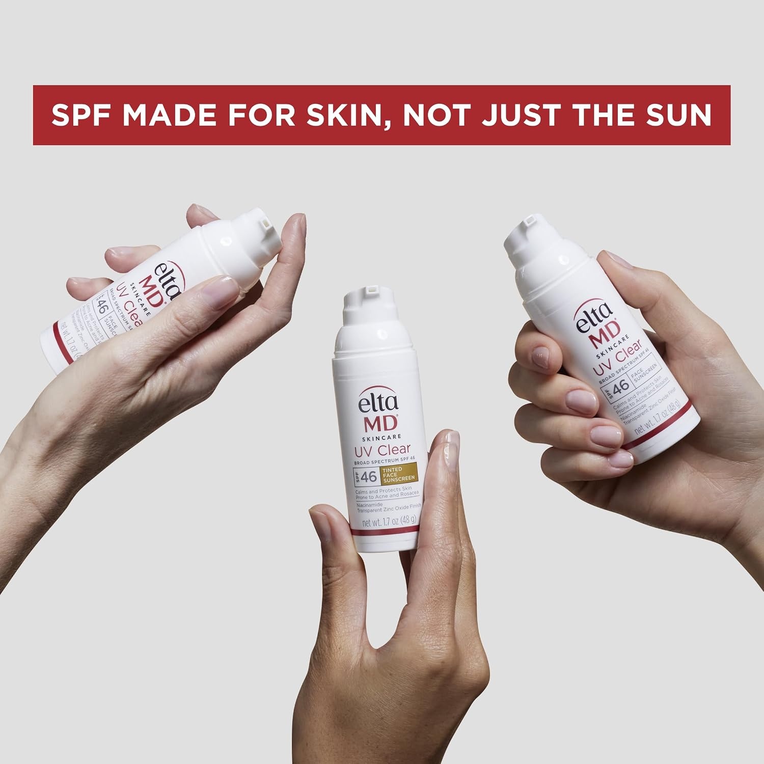 image:imageEltaMD UV Sheer Face and Body Sunscreen with Zinc Oxide SPF 50 3 oz Combined Moisturizer and Sunscreen No White Cast Lightweight Sheer Finish Water Resistant Up to 80 Minutes17 Ounce Pack of 1