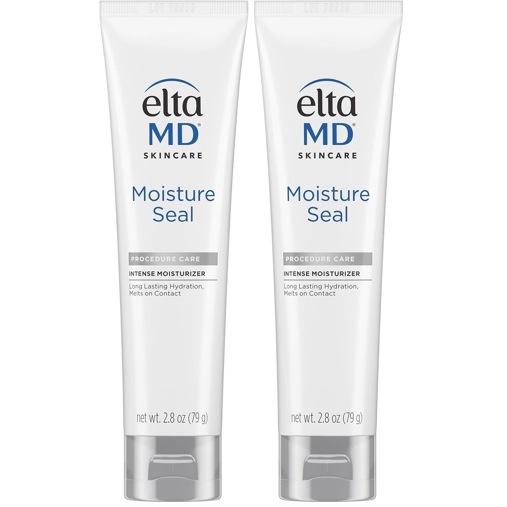 image:imageEltaMD Moisture Seal Intense Moisturizer with Petrolatum Hydrating Occlusive Moisturizer for Dry and Sensitive Skin 28 oz Tube28 Ounce Pack of 2