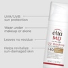 EltaMD UV Restore 100% Mineral Face Sunscreen For Mature Skin, SPF 40 | For Adults with Visible Sun Damage, Fine Lines, or Age Spots, Zinc Oxide Formula, Lightweight, Restores Skin Moisture(01 – Tinted (1.7 oz))