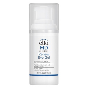 EltaMD Renew Eye Gel Serum for Dark Circles and Puffiness, 0.5 oz | Reduces Fine Lines And Wrinkles, Creamy Under Eye Serum, Gently Absorbs and Hydrates, Dermatologist Recommended