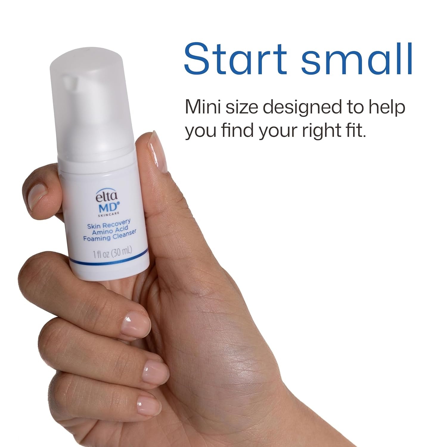 image:imageEltaMD Skin Recovery Amino Acid Foaming Face Wash FragranceFree Gentle Cleanser For Sensitive Skin Removes Makeup And Sunscreen Reduces Facial Redness Noncomedogenic1 Fl Oz Pack of 1
