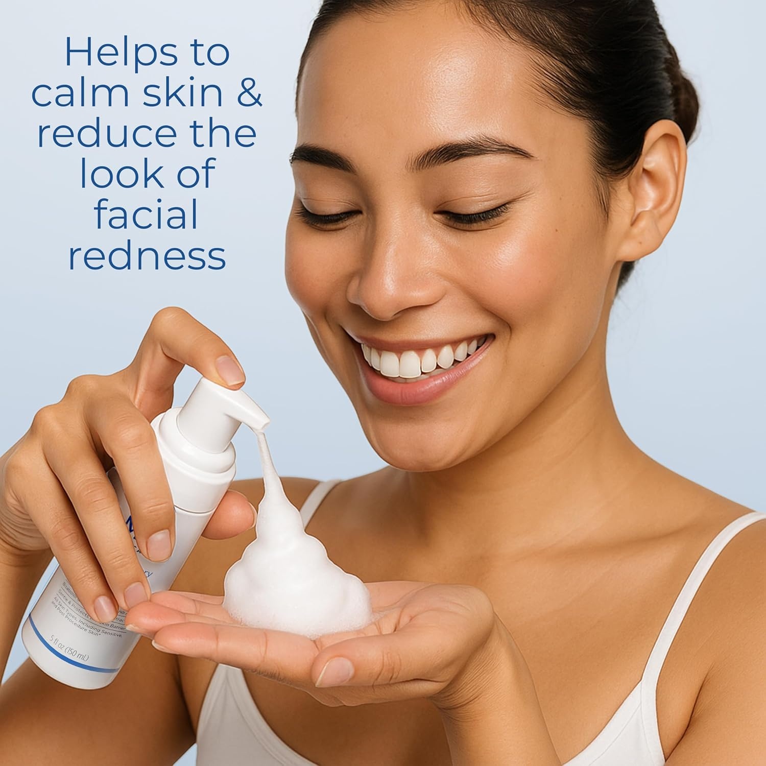 image:imageEltaMD Skin Recovery Amino Acid Foaming Face Wash FragranceFree Gentle Cleanser For Sensitive Skin Removes Makeup And Sunscreen Reduces Facial Redness Noncomedogenic5 Fl Oz Pack of 1