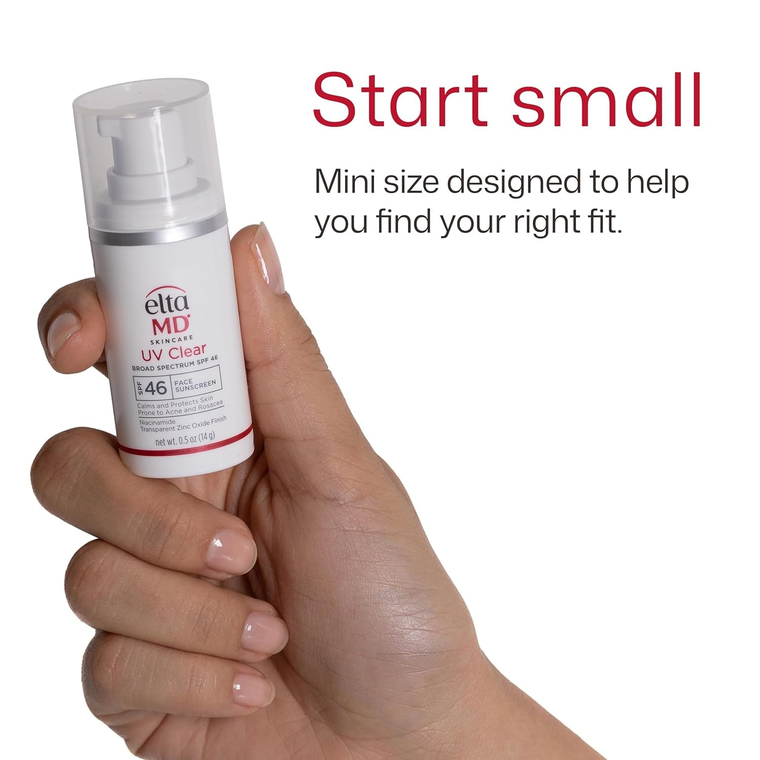 image:imageEltaMD UV Clear Face Sunscreen with Zinc Oxide OilFree SPF 46 and SPF 50 Calms and Protects AcneProne Skin and Rosacea No White Cast Dermatologist Recommended Available in Three Tints and Sizes10 Untinted 05 oz