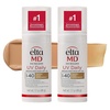 EltaMD UV Daily Face Sunscreen Moisturizer, Zinc Oxide, SPF 40 and SPF 50 | Hydrates and Protects Dry Dehydrated Skin, Lightweight, No White Cast, Dermatologist Recommended, Available in Three Tints(06 – Tinted (2 Pack))