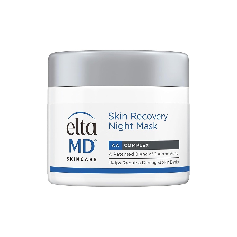 image:imageEltaMD Skin Recovery Overnight Face Mask Moisturizing Night Cream 17 oz Hydrating Overnight Mask For Face And Neck Revitalizes Tired Skin While You Sleep Reduces Face Redness For All Skin Types