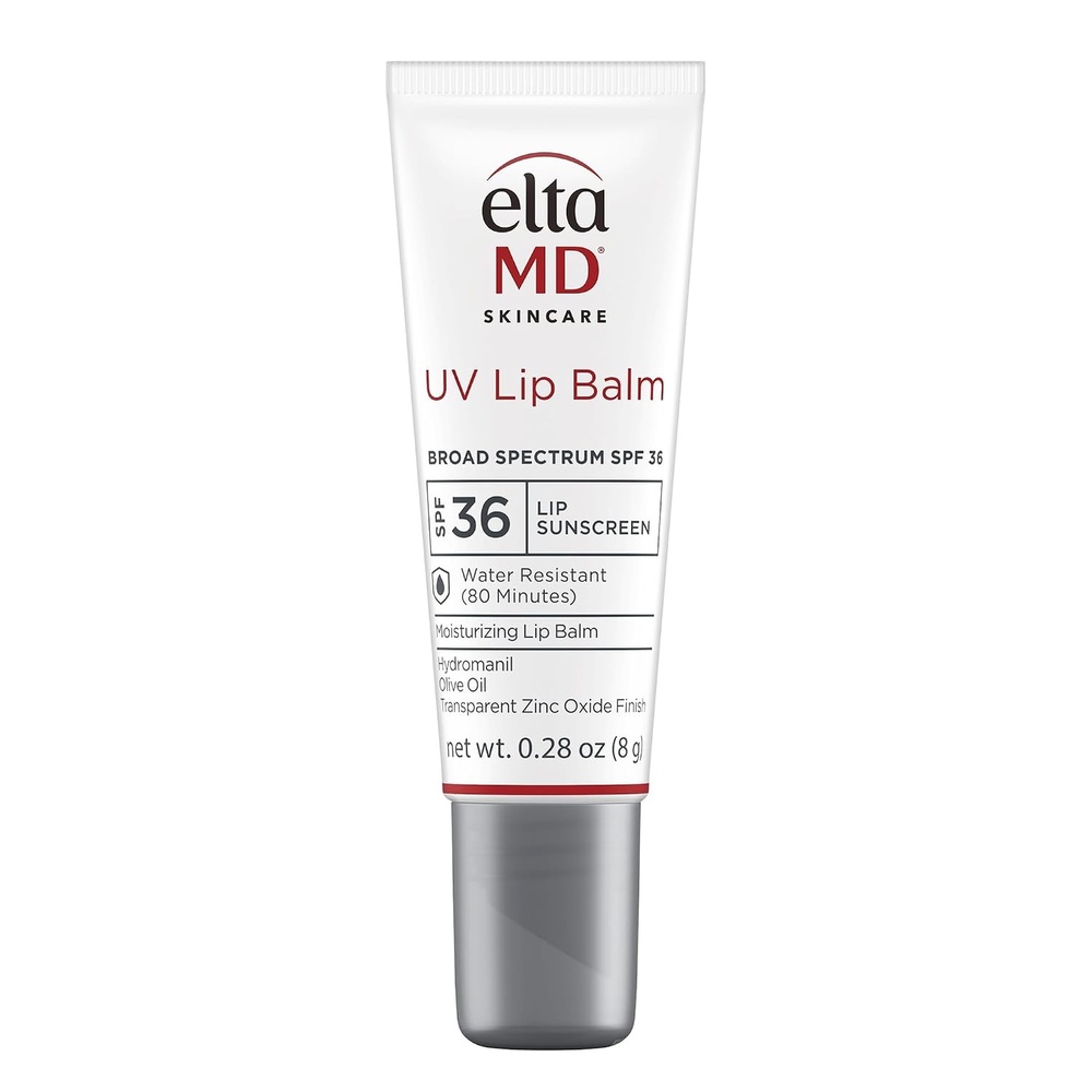image:imageEltaMD UV Lip Balm Sunscreen Transparent Zinc Oxide SPF 30 Restores Natural Softness and Hydrates Protects Chapped Dry and Cracked Lips Sheer Finish Water Resistant Up to 80 Min028 Ounce Pack of 1