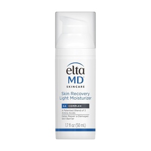 EltaMD Skin Recovery Light Face Moisturizer for Dry Skin, Oil Free, 1.7 oz | Lightweight, Soothes Acne-Prone And Sensitive Skin, Fragrance-Free, Dermatologist Recommended